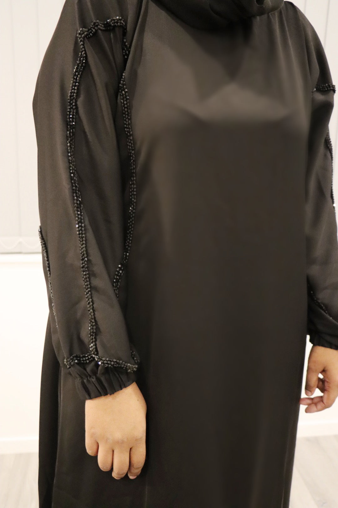 MEHMAL Black Abaya