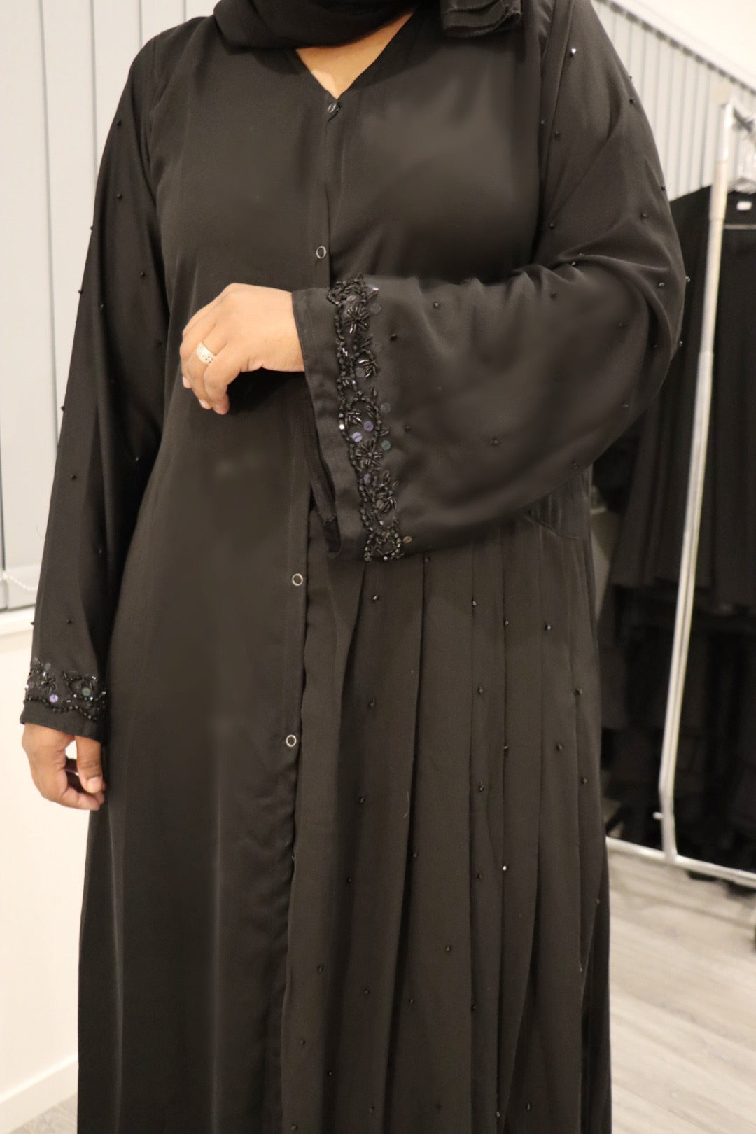 ZIMAL Black Abaya